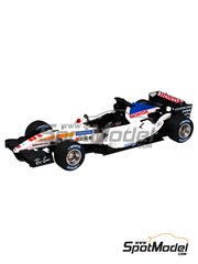Tameo Kits SLK025: Car scale model kit 1/43 scale - BAR Honda 007